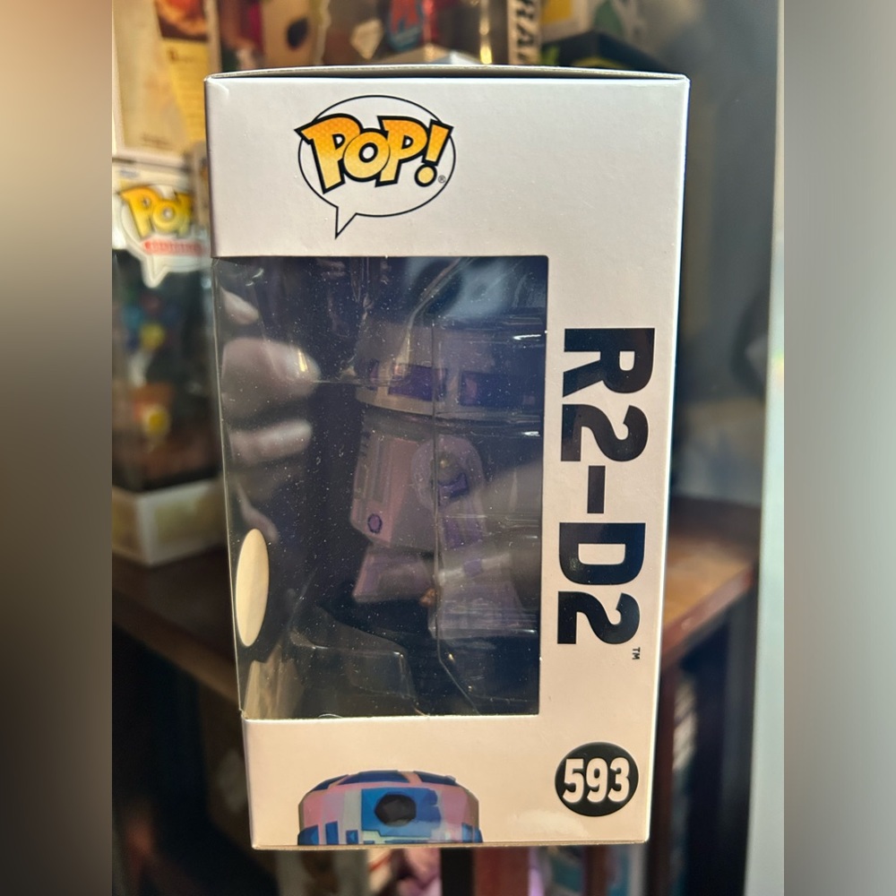 Funko exclusive R2D2  100 anniversary facette edition opalescent.  NIB in - Picture 6 of 8